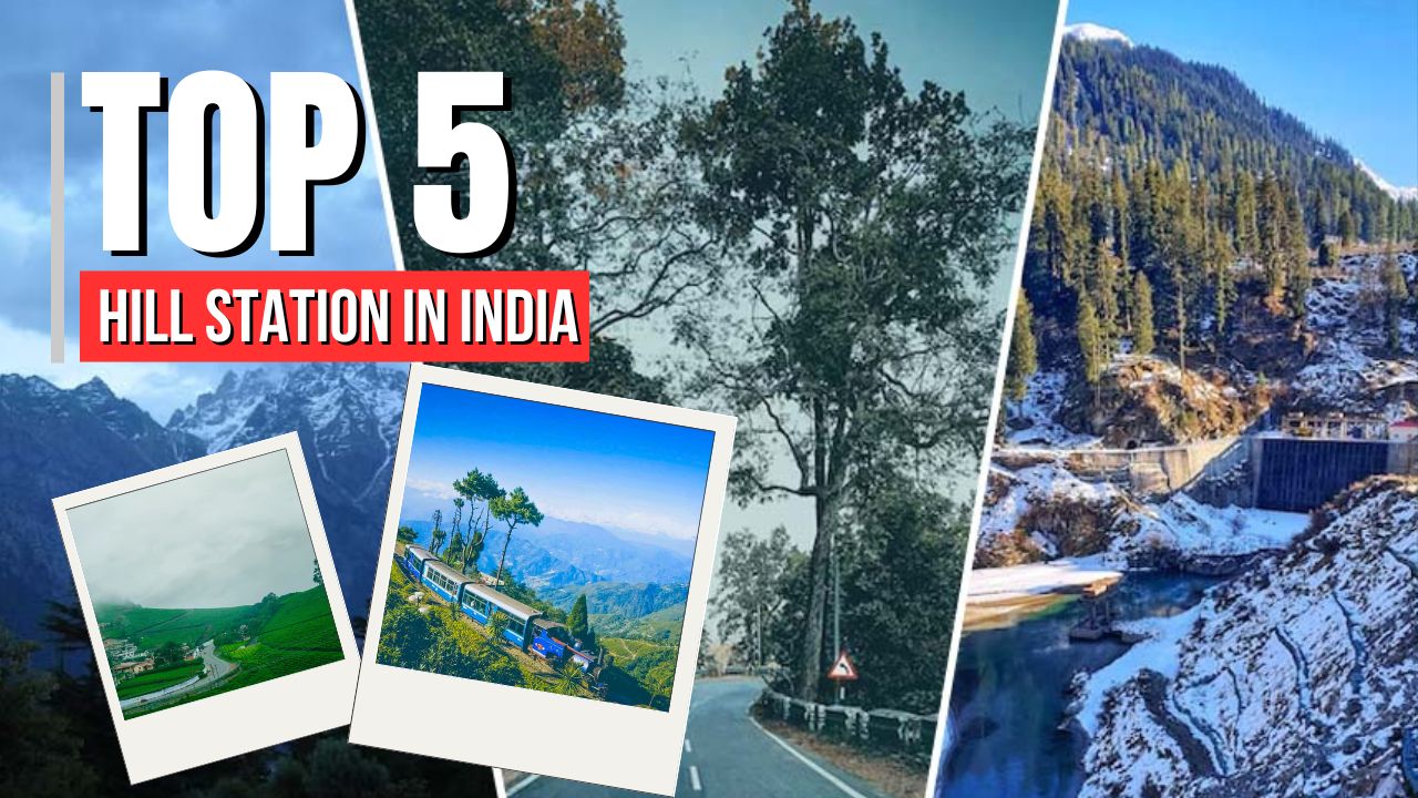 Top 5 Hill Stations in India You Must Visit